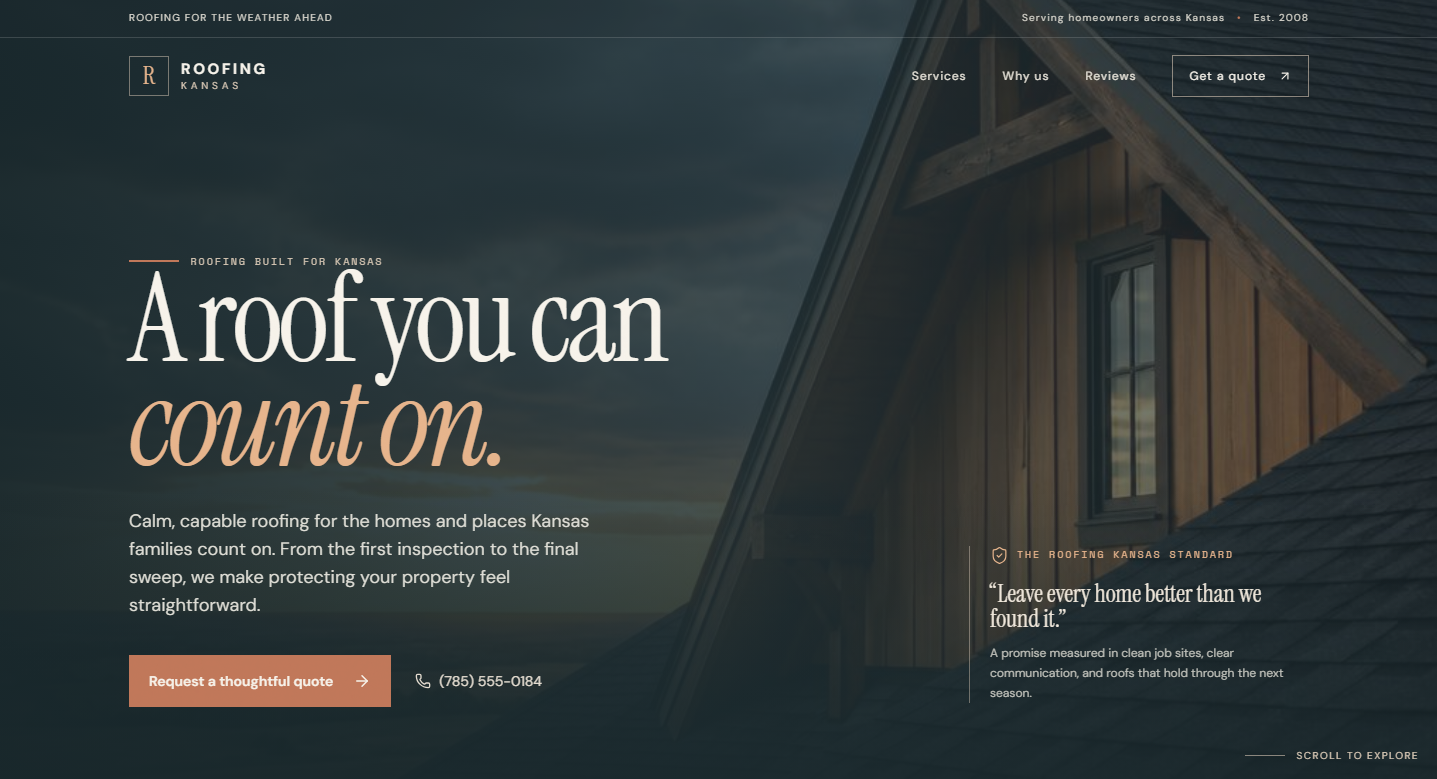 Kansas Luxe Roofing